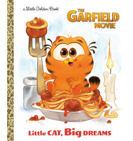 Little Golden Books Little Cat, Big Dreams Little Golden Book (The Garfield Movie)