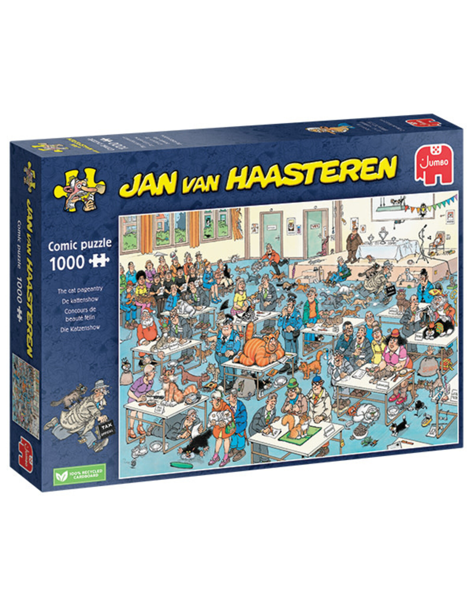 Jumbo The Cat Pageantry, Jan Van Haasteren 1000pc