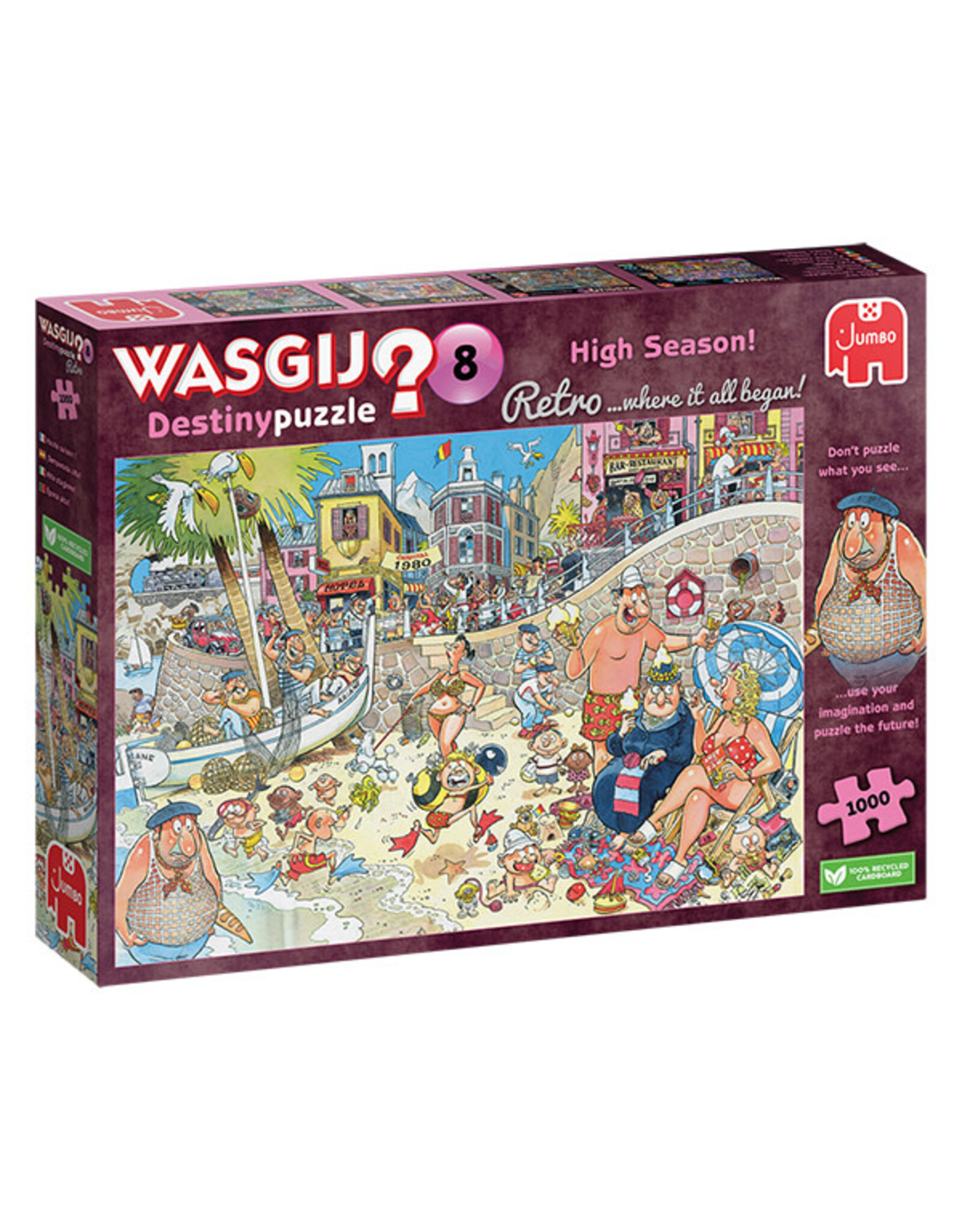 Jumbo Wasgij Retro Destiny #8 - High Season! 1000pc