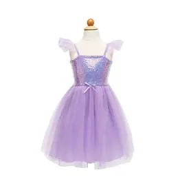 Great Pretenders Lilac Sequins Princess Dress, Size 7/8