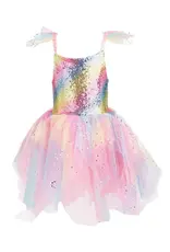 Great Pretenders Rainbow Fairy Dress & Wings, Size 7/8