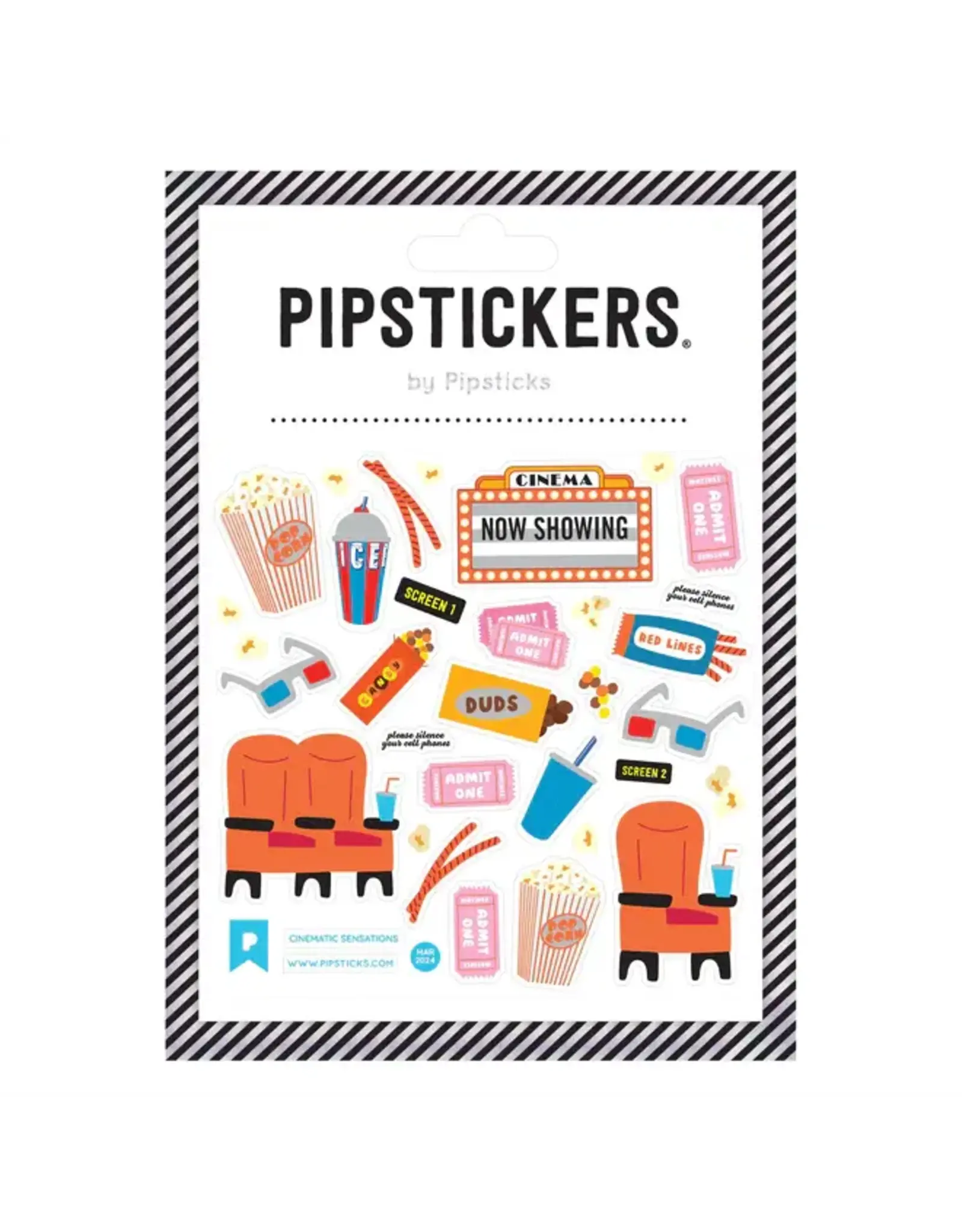 Pipsticks Cinematic Sensations Stickers