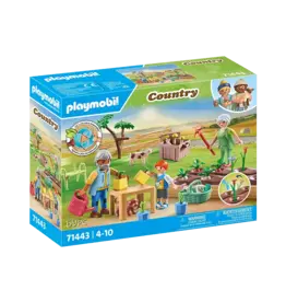 Playmobil Idyllic Vegetable Garden with Grandparents