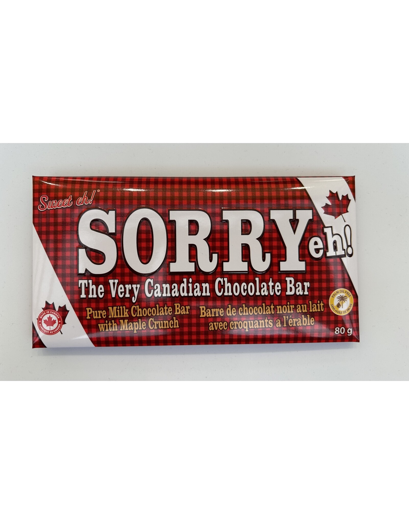 Very Canadian Sorry Bar