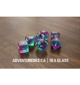Adventure Dice Sea Glass Dice Set