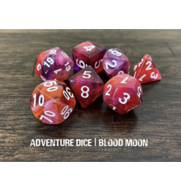 Adventure Dice Blood Moon Dice Set