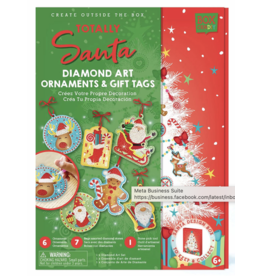 Totally Santa - Christmas Ornaments Diamond Art Set