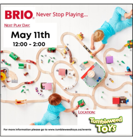 Brio Play Day 12:00 - 2:00 - May 11