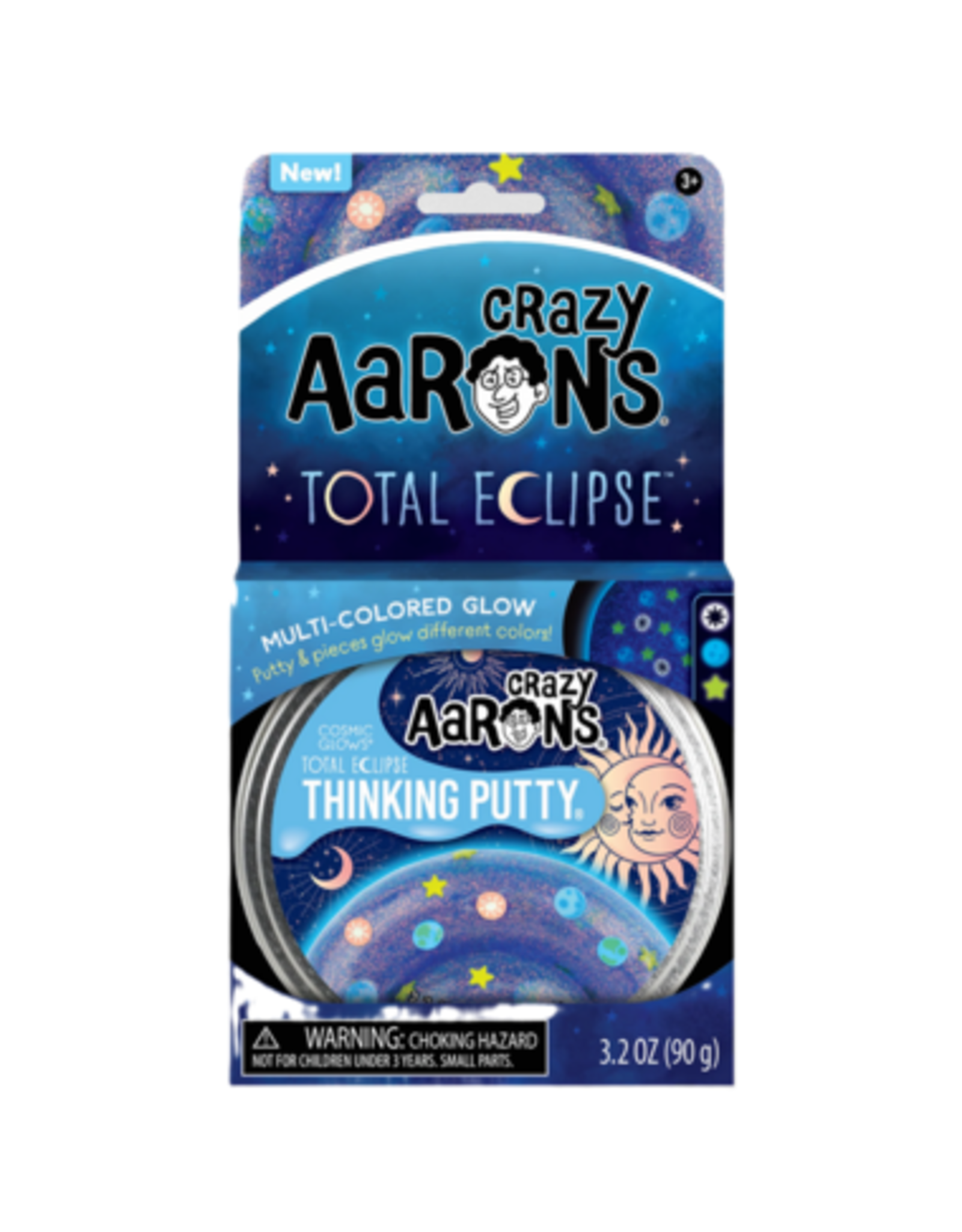 Crazy Aaron's Crazy Aaron's 4" Tin Cosmic Glow - Total Eclipse