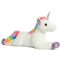 Aurora Super Flopsie - 27" Rainbow Unicorn