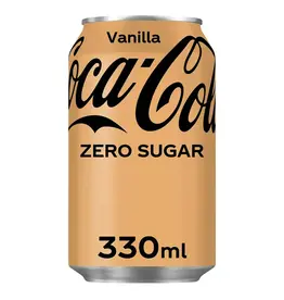 Coca Cola Vanilla Zero Sugar Soda CLEARANCE FINAL SALE