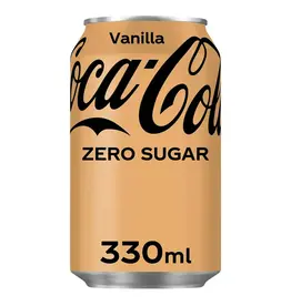 Coca Cola Vanilla Zero Sugar Soda