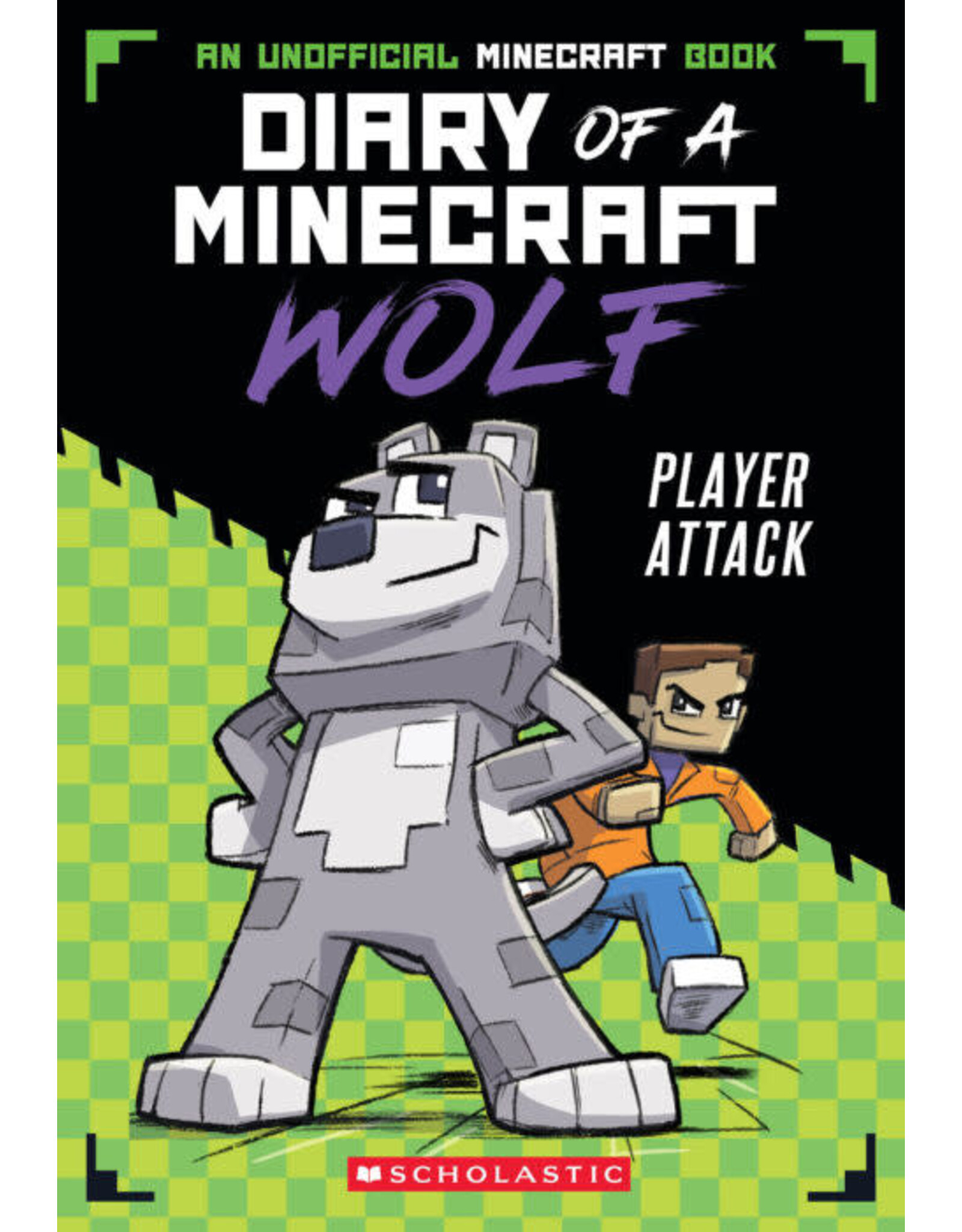 Scholastic Diary of a Minecraft Wolf #1: Player Attack
