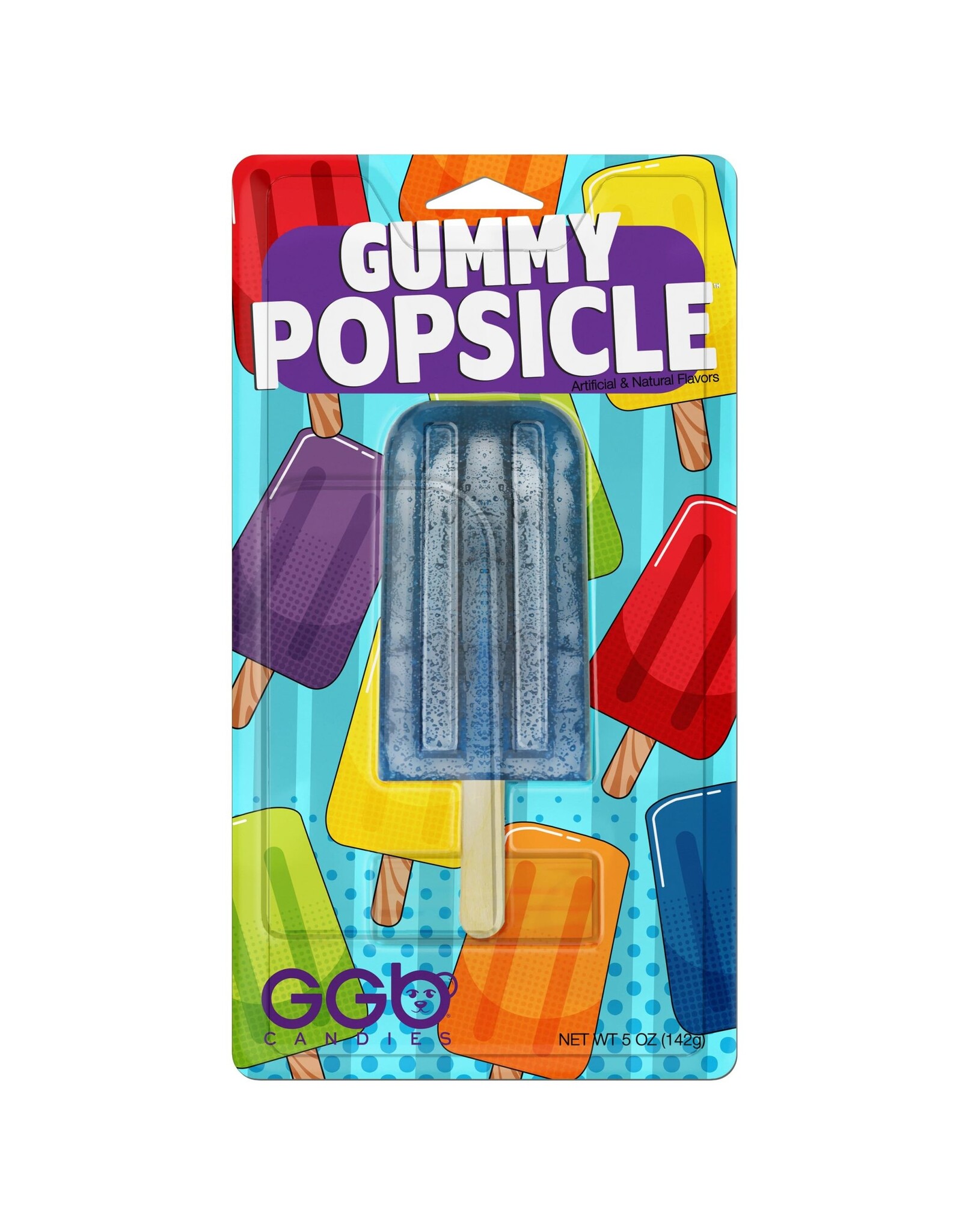 Giant Gummy Popsicle Assorted Flavors