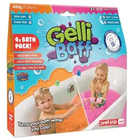 Gelli Baff 4 Pack - Orange/Pink