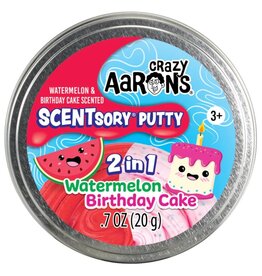 Crazy Aaron's Crazy Aaron's SCENTsory Putty Duo - Watermelon & Birthday Cake