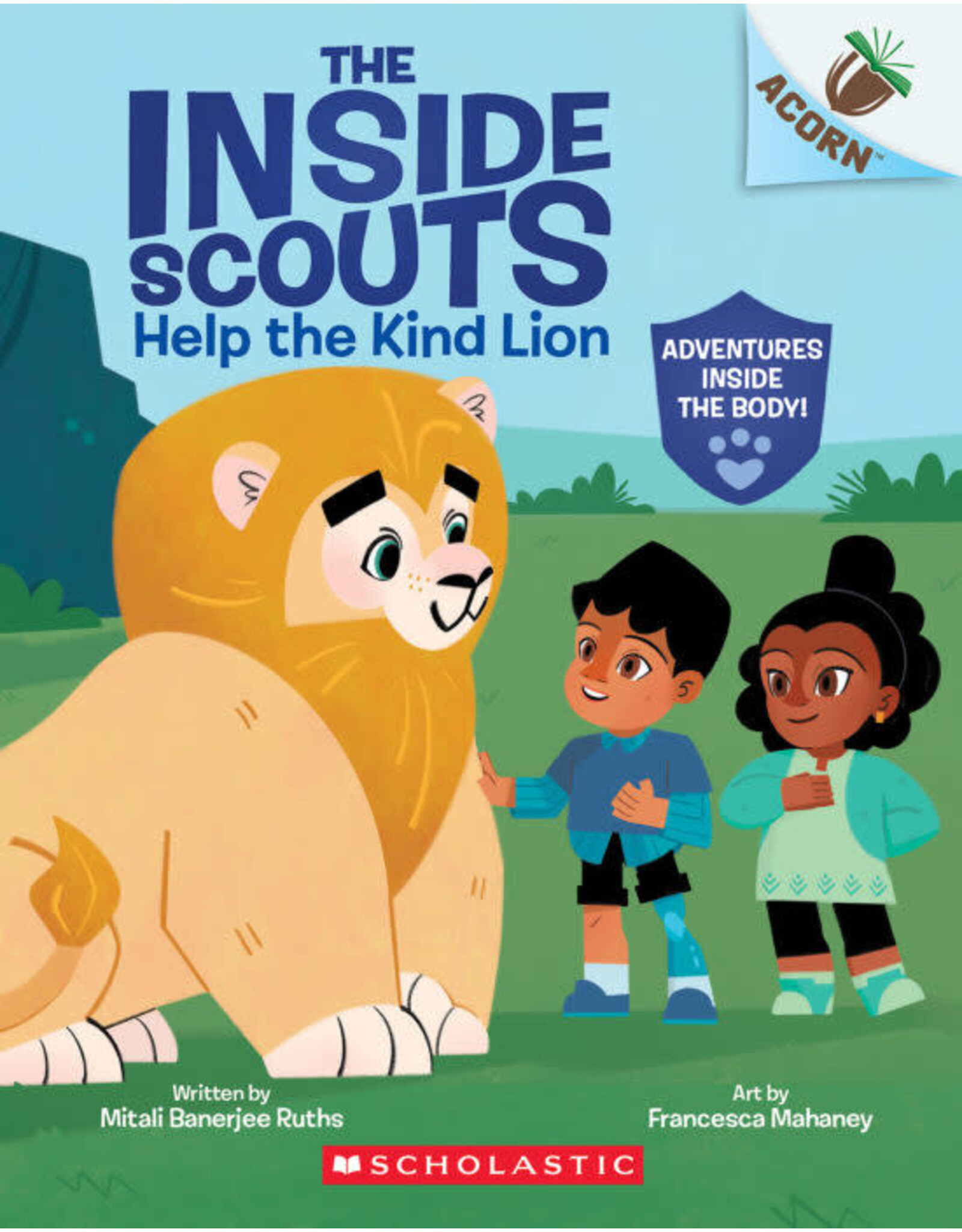 Scholastic The Inside Scouts #1: Help the Kind Lion