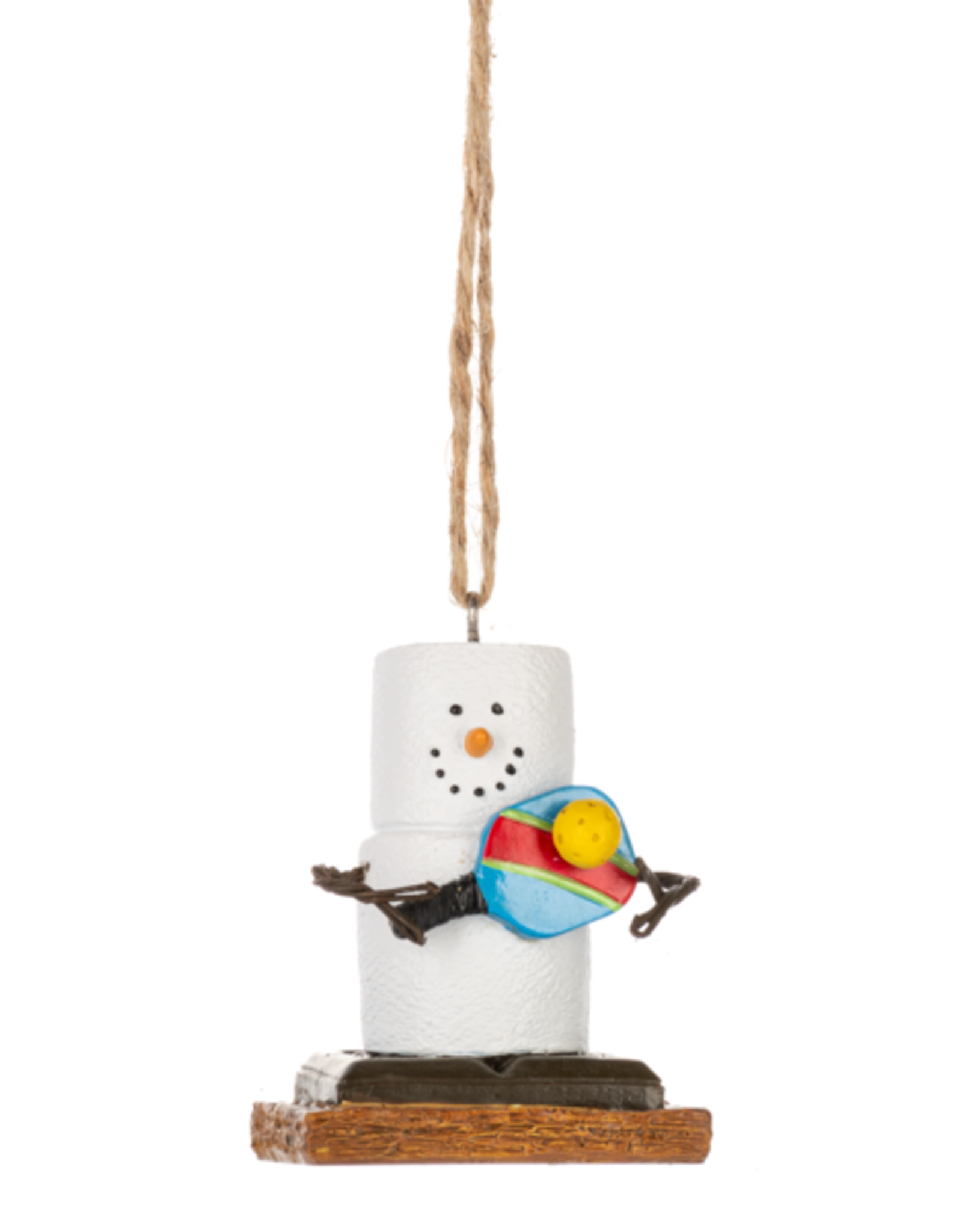 Ganz S'mores Pickle Ball Player Ornament