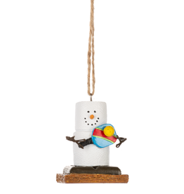Ganz S'mores Pickle Ball Player Ornament