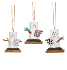 Ganz S'mores Game Night Ornaments