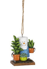 Ganz S'mores Crazy Plant Lady Ornament