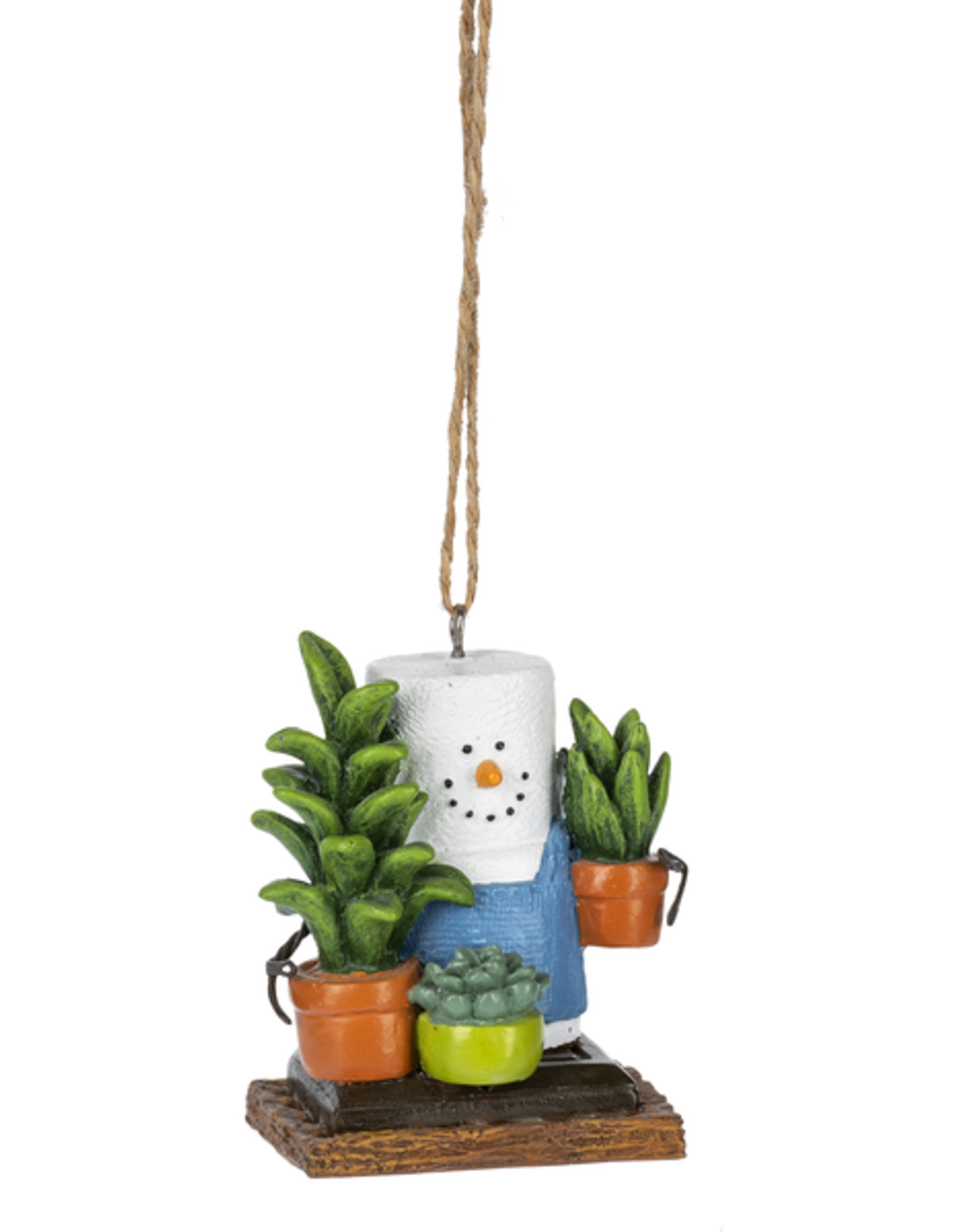 Ganz S'mores Crazy Plant Lady Ornament