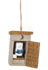 Ganz S'more Outhouse Ornament