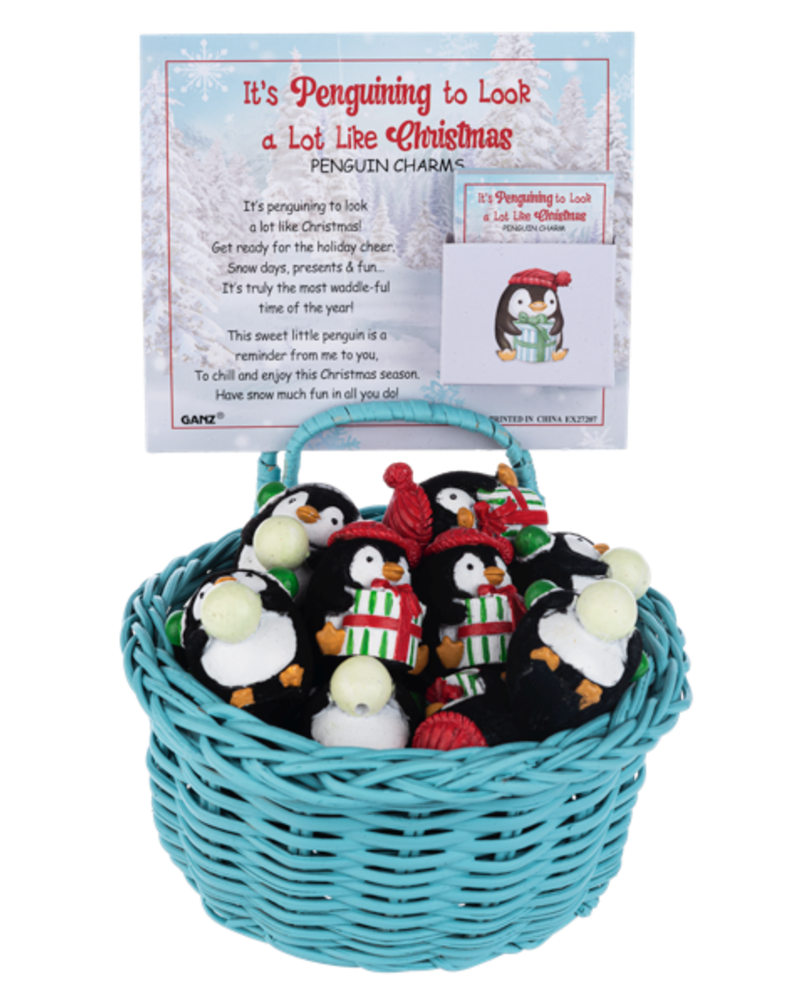 Ganz It's Penguining to Look a Lot Like Christmas Charm