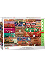 Eurographics Travel Suitcases 1000pc