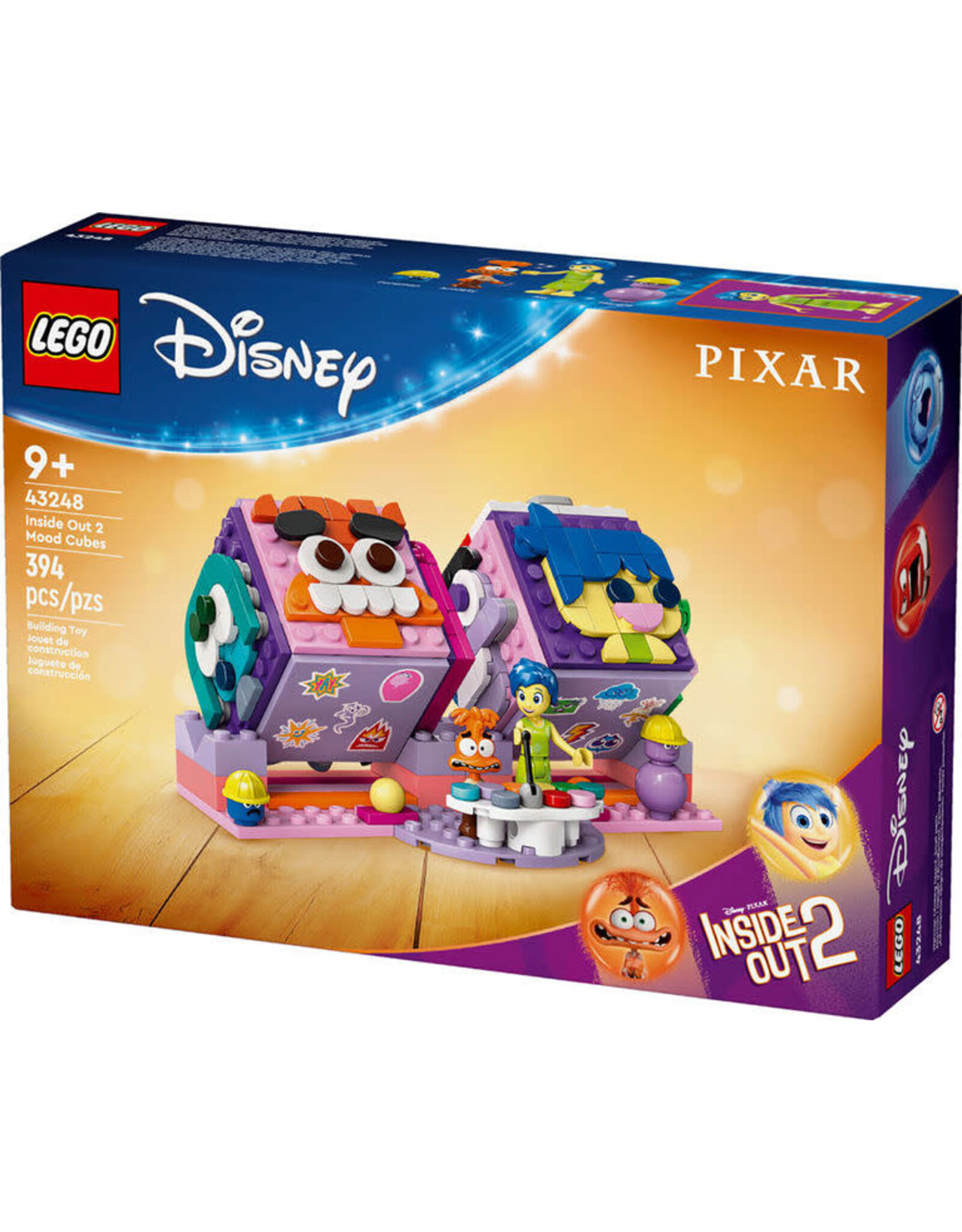 Lego Inside Out 2 Mood Cubes