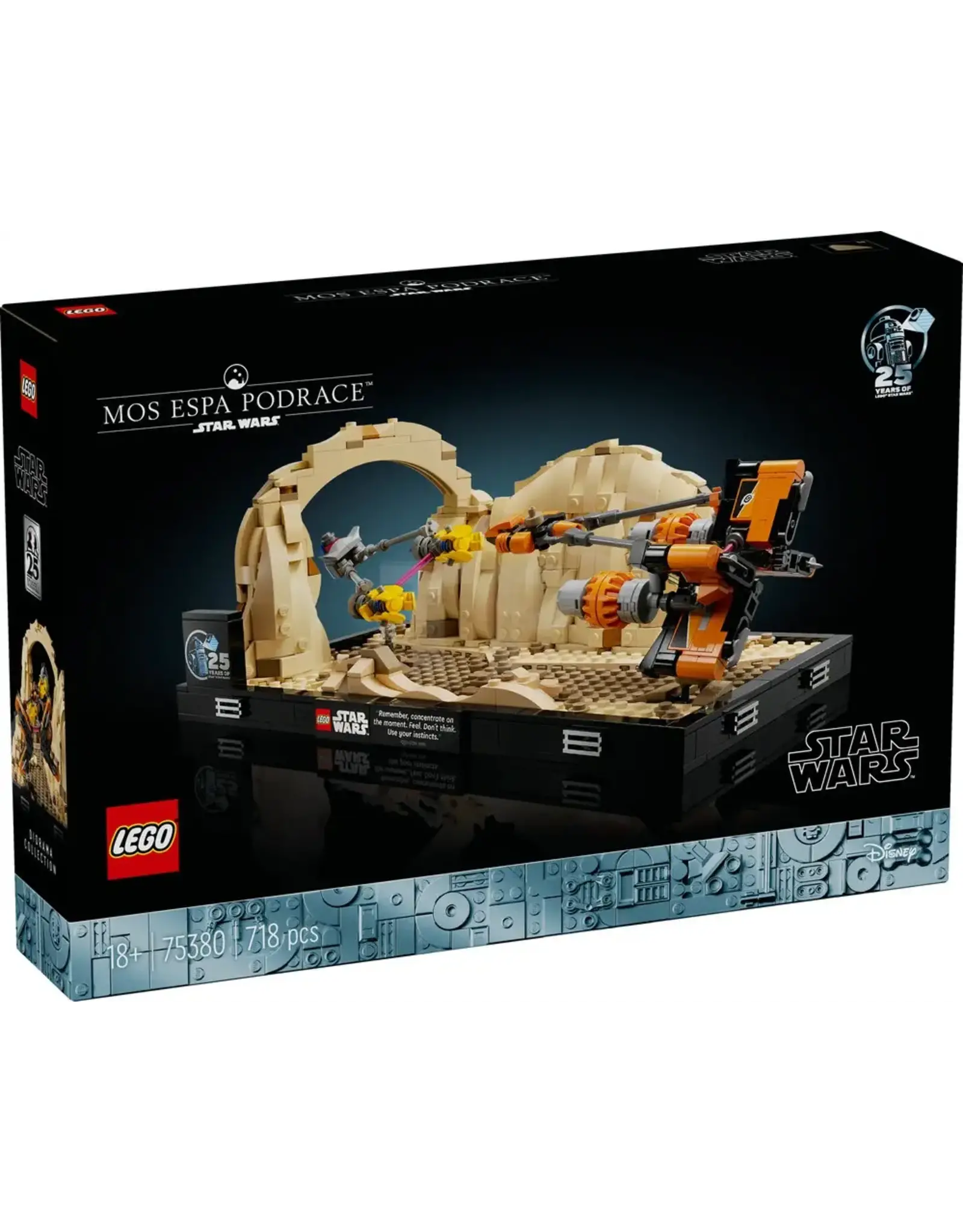 Lego Mos Espa Podrace Diorama