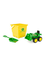 Tomy John Deere Sandbox Toy Set with Tractor, Bucket and Shovel