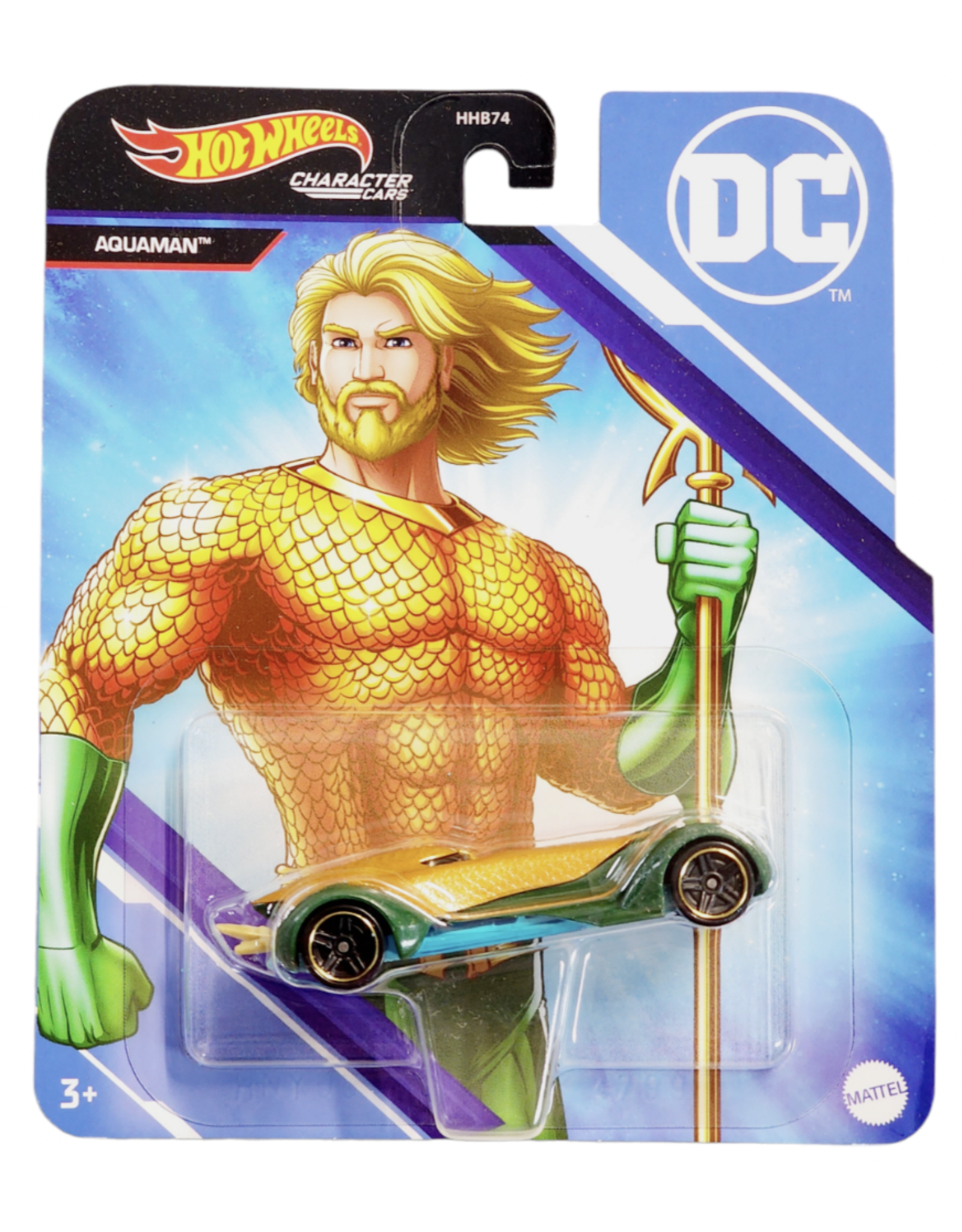Hot Wheels Hot Wheels - Blockbuster Character Car Aquaman