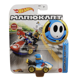 Hot Wheels Hot Wheels - Mario Kart: Light Blue Shy Guy Standard Kart