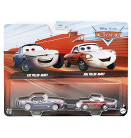 Mattel Disney Cars: Metal 2 Pack - Kay Pillar-Durev and Mae Pillar-Durev
