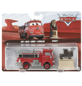 Mattel Disney Cars: Metal 2 Pack - Red and Stanley