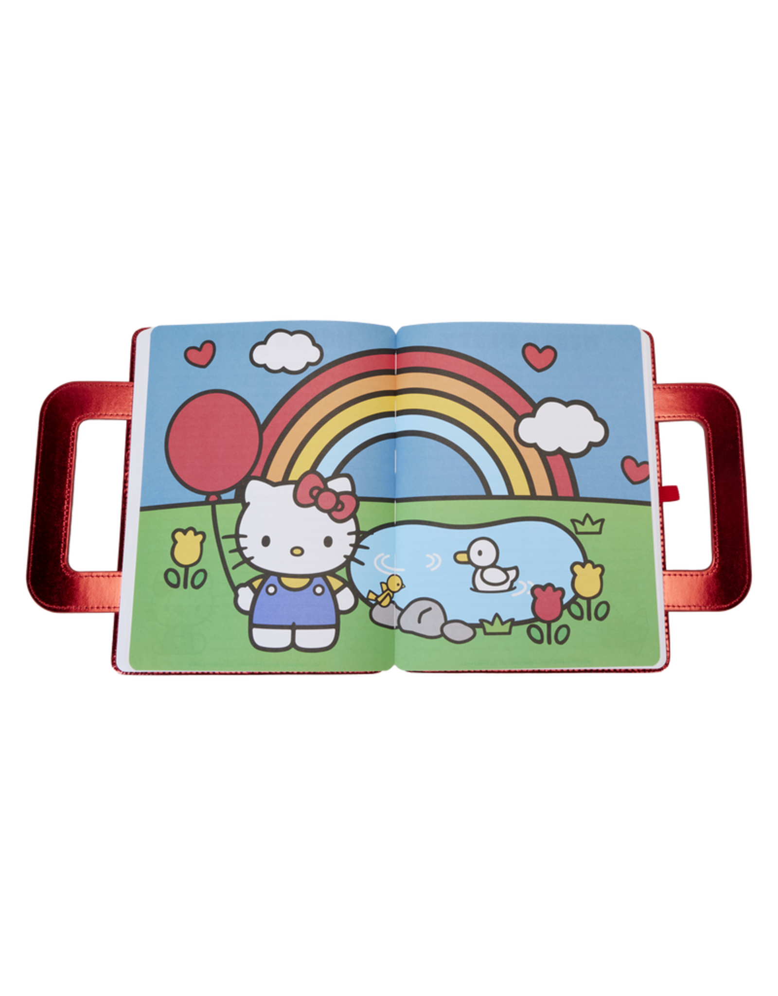 Loungefly Sanrio Hello Kitty 50th Anniversary Metallic Lunchbox Stationery Journal