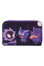 Loungefly Pokémon Gengar Evolution Zip Around Wallet