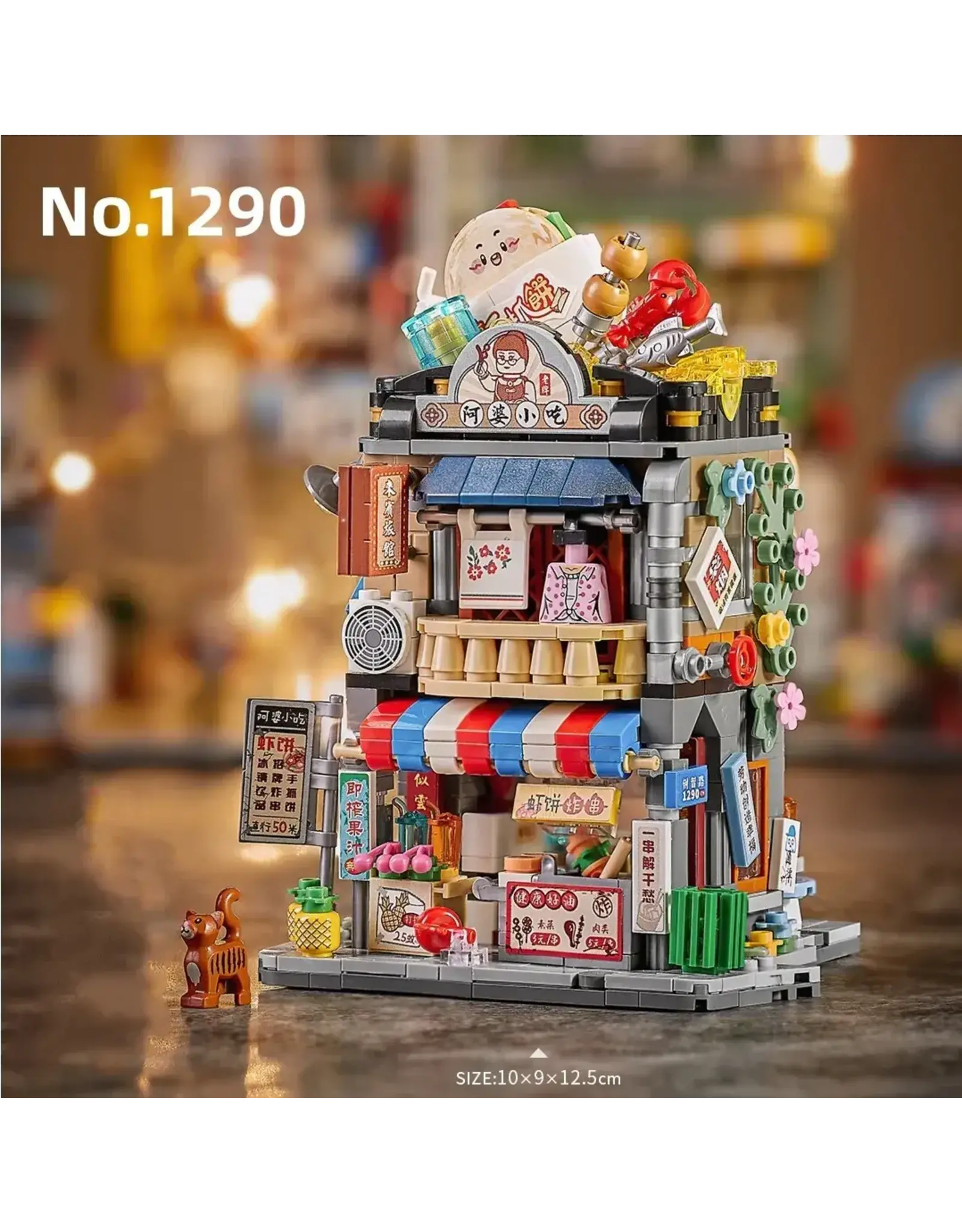 LOZ Granny's Snack Bar Mini Blocks Set