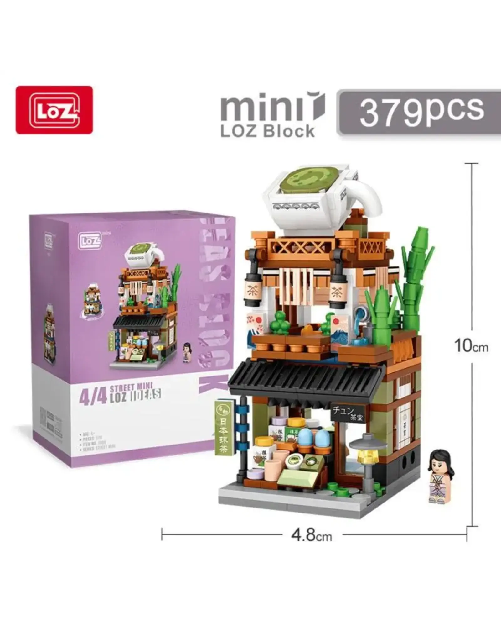 LOZ Matcha Tea Shop Mini Blocks Set
