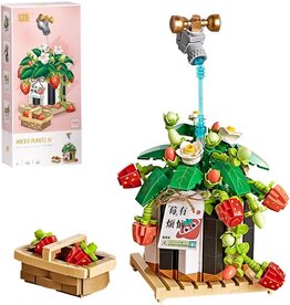 LOZ Strawberry Plant Mini Blocks Set
