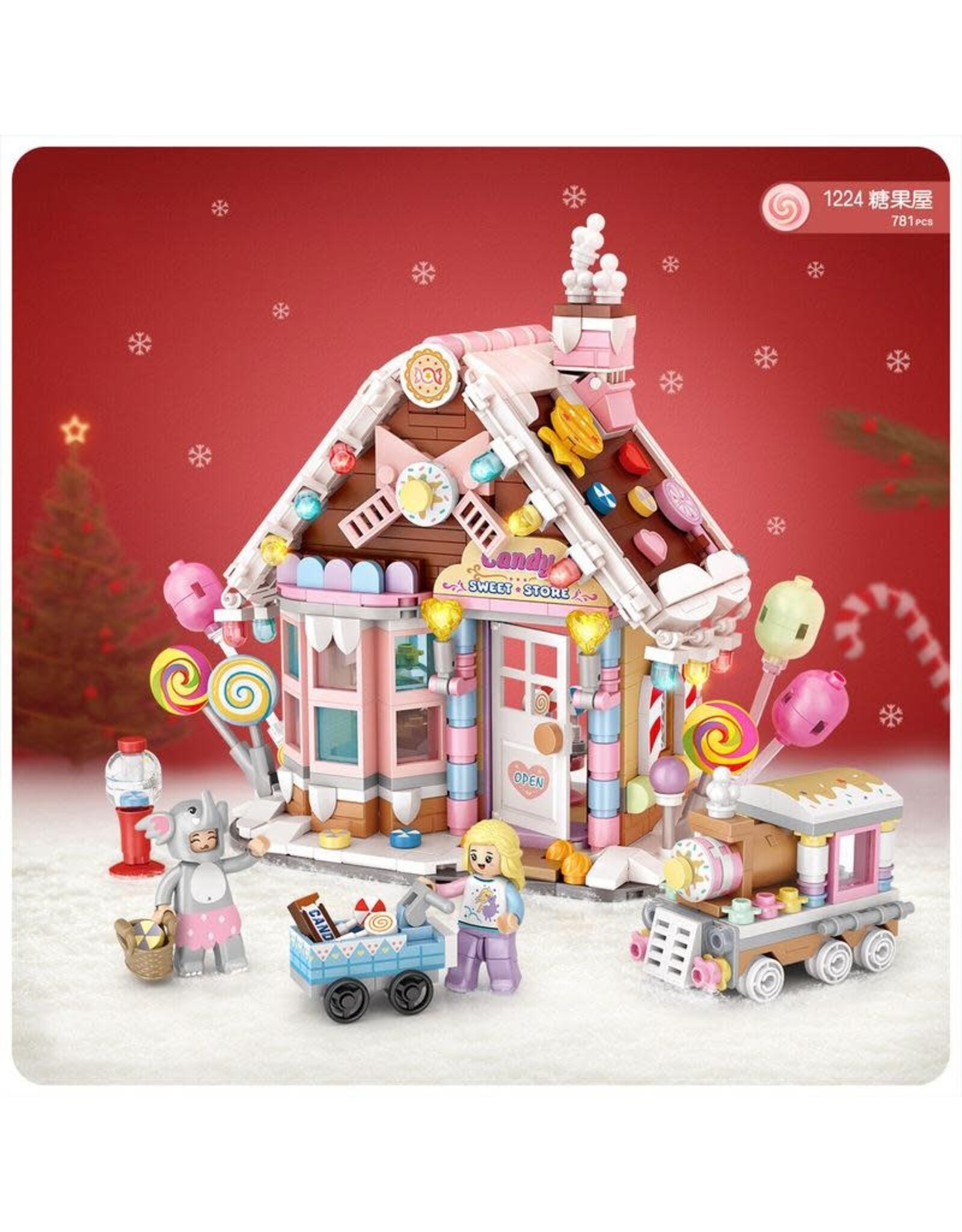 LOZ Candy House Mini Blocks Set