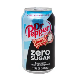 Dr Pepper Creamy Coconut Zero Sugar
