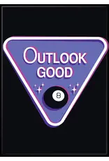 Magic 8 Ball Outlook Good Flat Magnet