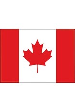 Canadian Flag Flat Magnet