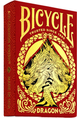 Bicycle Bicycle - Red Dragon Playing Cards