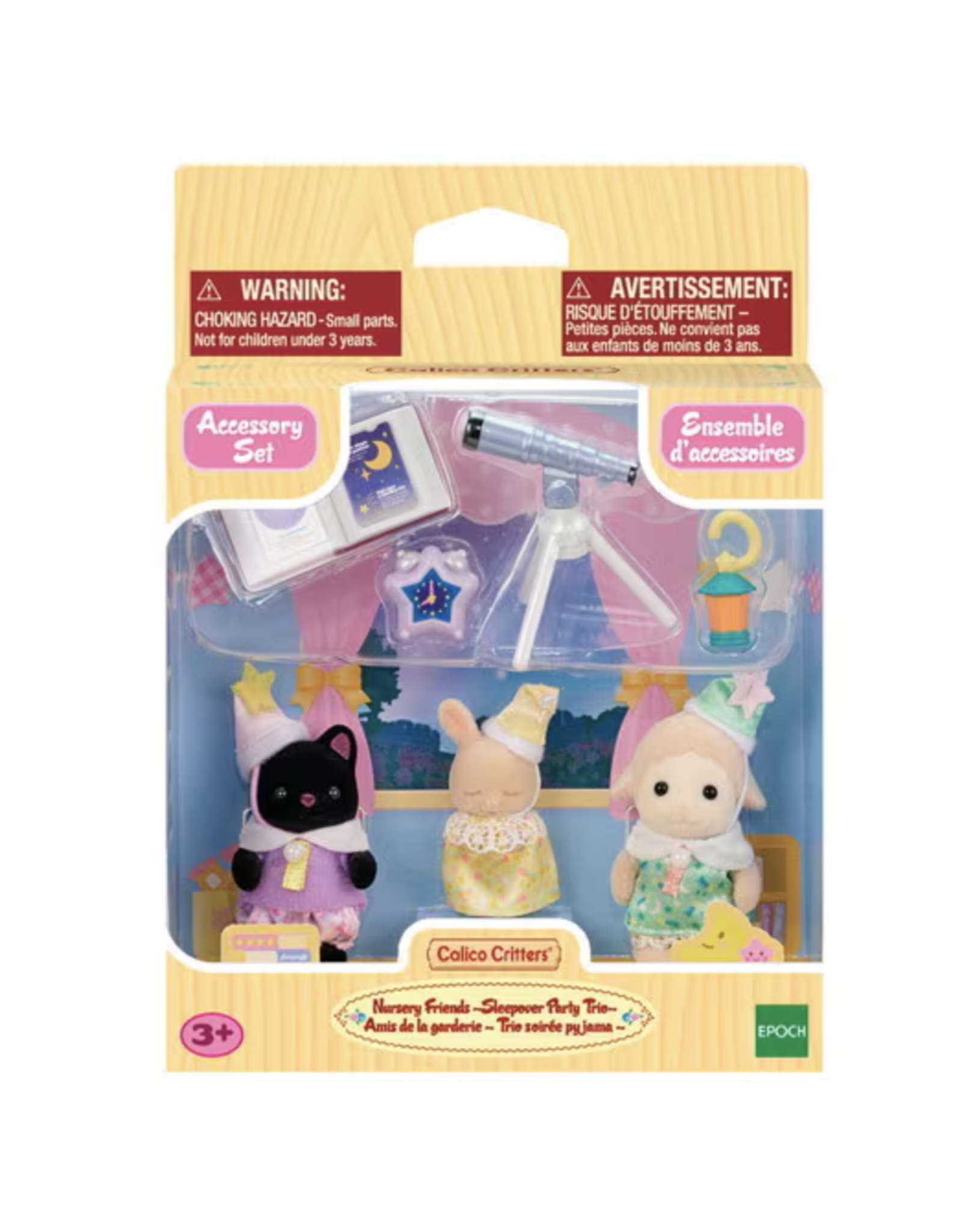 Calico Critters Calico Critters Nursery Friends - Sleepover Party Trio