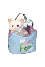 Douglas My Little Garden Sassy Sak with White Cat