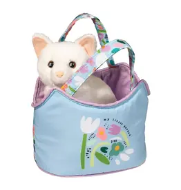 Douglas My Little Garden Sassy Sak with White Cat