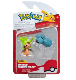 Pokemon Battle Figure - Chespin & Beldum